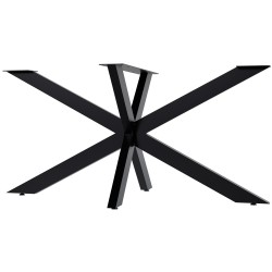 Patas de mesa Hardwick 150 x 78 x 71 cm negras