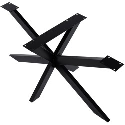 Patas de mesa Hardwick 150 x 78 x 71 cm negras