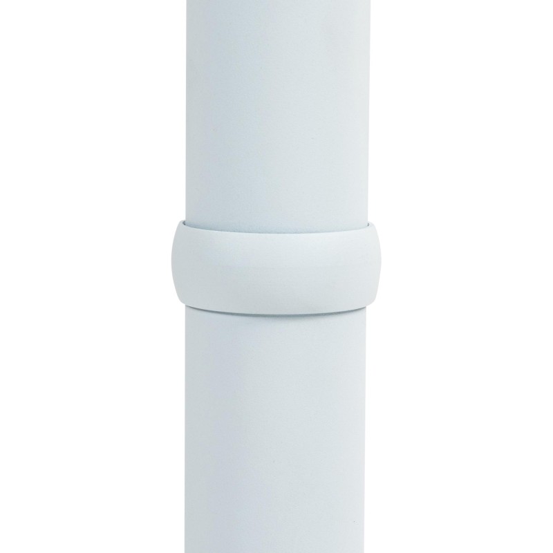 Mesa redonda Hereford, 60 cm, blanca/blanca