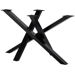 Patas de mesa Finney 120x70x72 negras