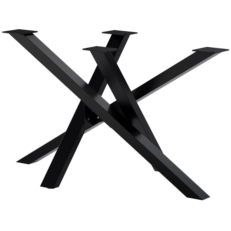 Patas de mesa Finney 120x70x72 negras