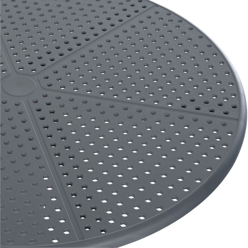 Mesa redonda Lacota, 60 cm de diámetro, antracita