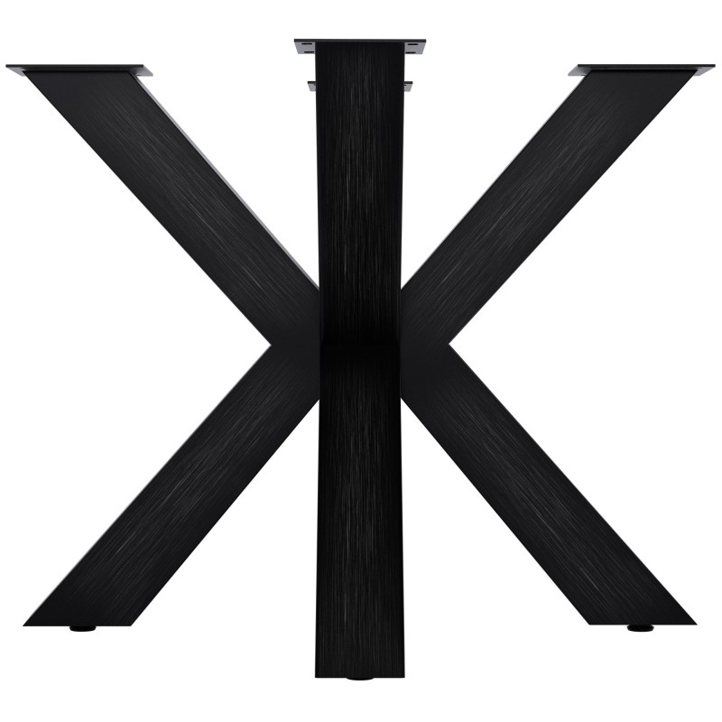 Patas de mesa Harlan 85x85x71 negro industrial