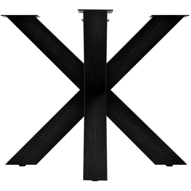 Patas de mesa Harlan 85x85x71 negro industrial