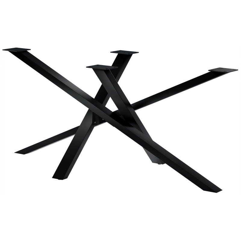 Patas de mesa Finney 160x80x72 negras
