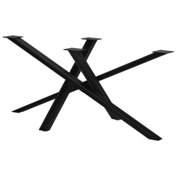 Patas de mesa Finney 160x80x72 negro antiguo