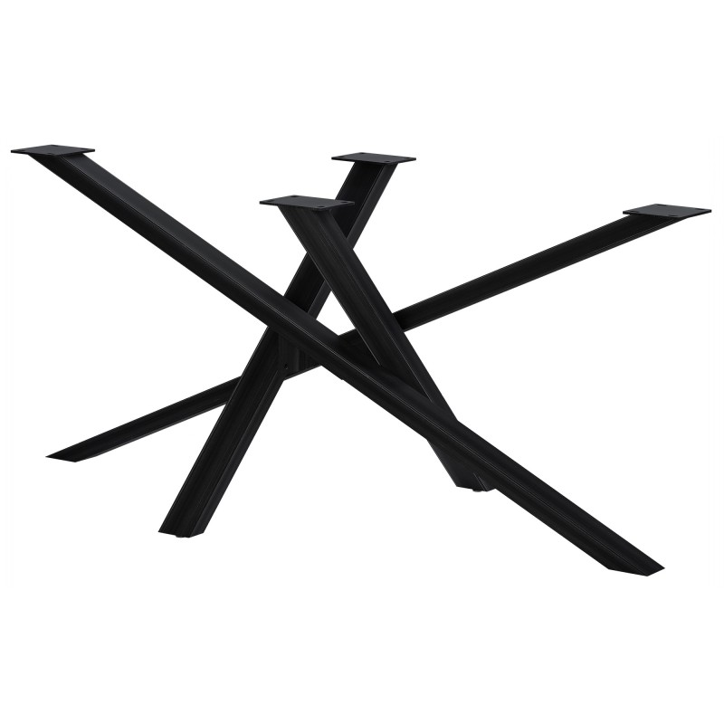 Patas de mesa Finney 160x80x72 negro antiguo