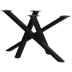 Patas de mesa Finney 120x60x72 negro antiguo