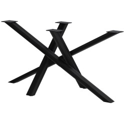 Patas de mesa Finney 140x70x72 negro antiguo