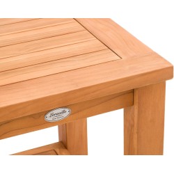 Mesa auxiliar de teca Keaton