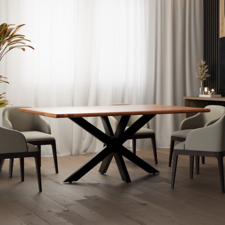 Patas de mesa Hardwick, 120 x 68 x 71 cm, negras