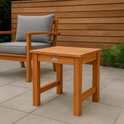Mesa auxiliar de teca Frankton