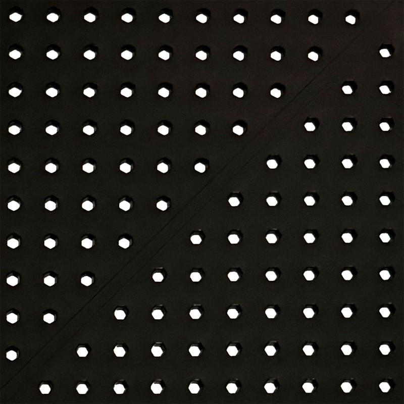 Mesa Nuvela 60x60 cm negra