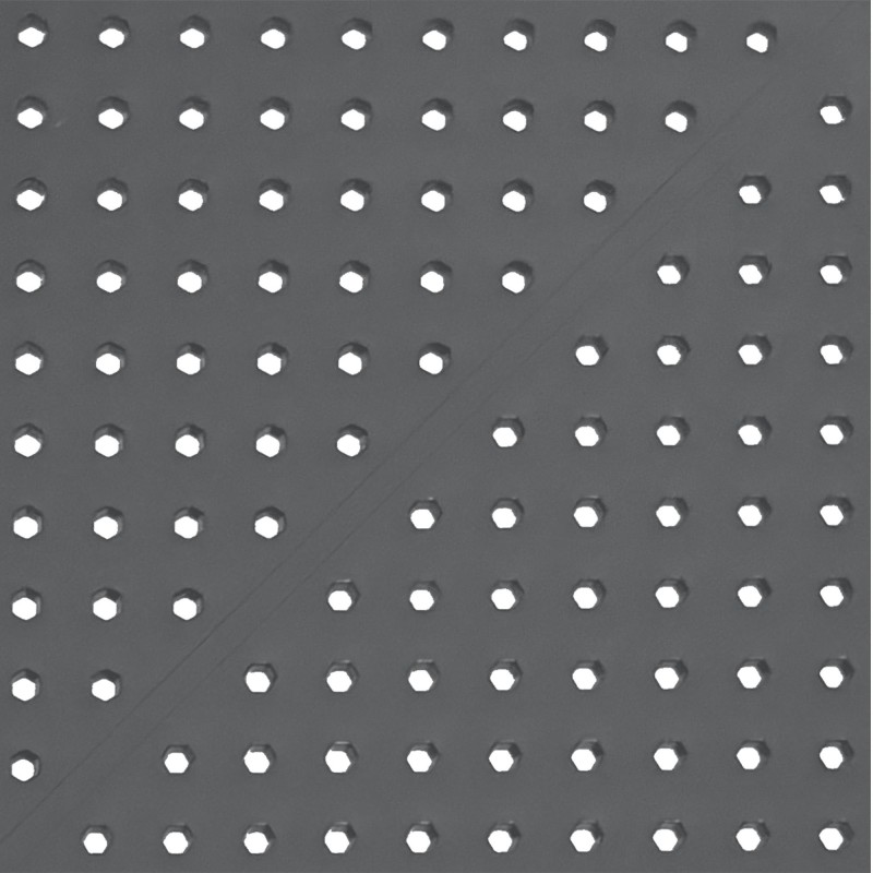 Mesa Nuvela 60x60 cm gris oscuro