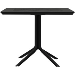 Mesa Lenval 80x80 cm negra