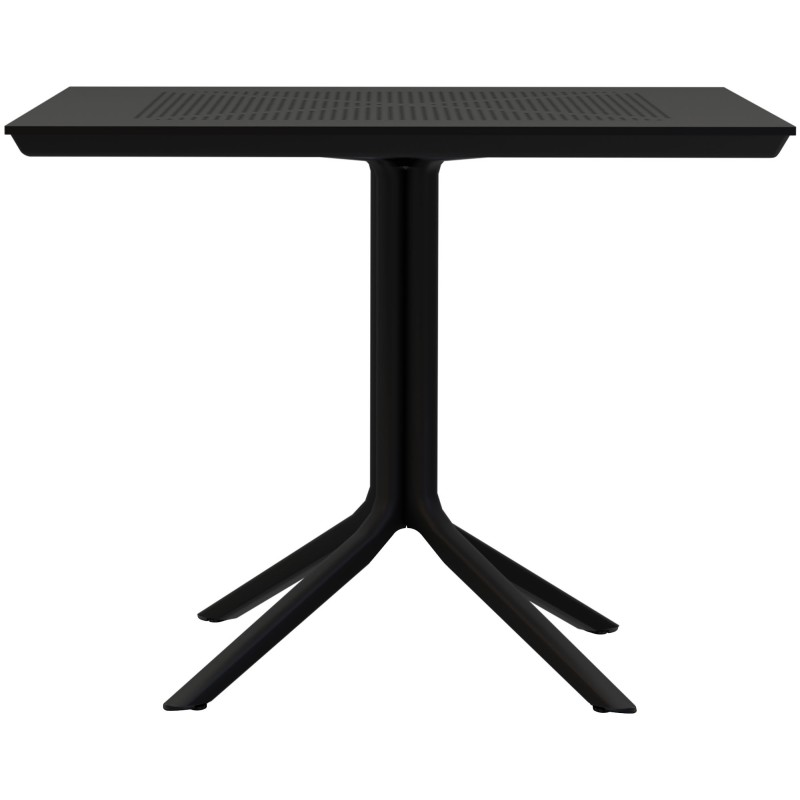 Mesa Lenval 80x80 cm negra