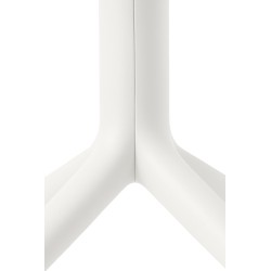 Mesa Lenval 80x80 cm blanca