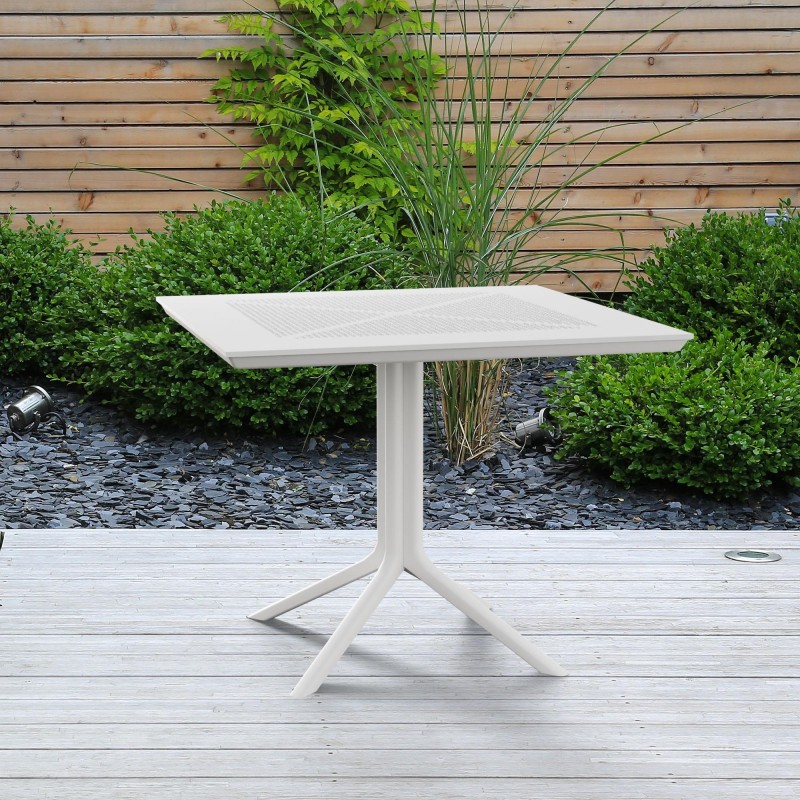Mesa Lenval 80x80 cm blanca