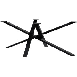 Patas de mesa Finney 180x80x72 negras