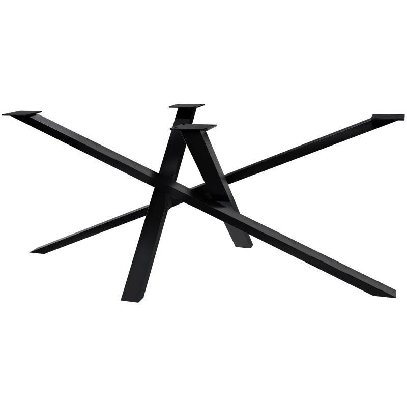 Patas de mesa Finney 180x80x72 negras