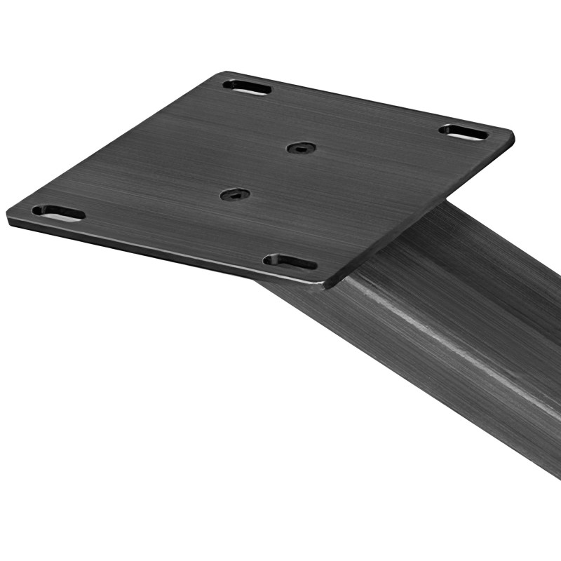 Patas de mesa Finney 180x80x72 negro antiguo