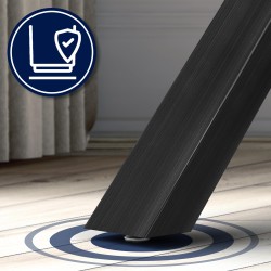 Patas de mesa Finney 180x80x72 negro antiguo