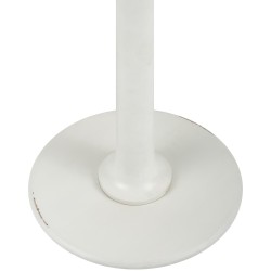 Mesa auxiliar Morristown 70 blanca antigua