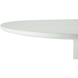 Mesa auxiliar Morristown 70 blanca antigua