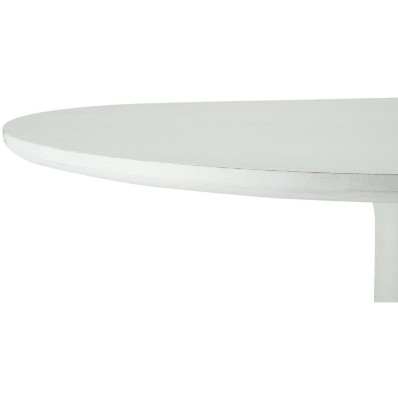 Mesa auxiliar Morristown 70 blanca antigua