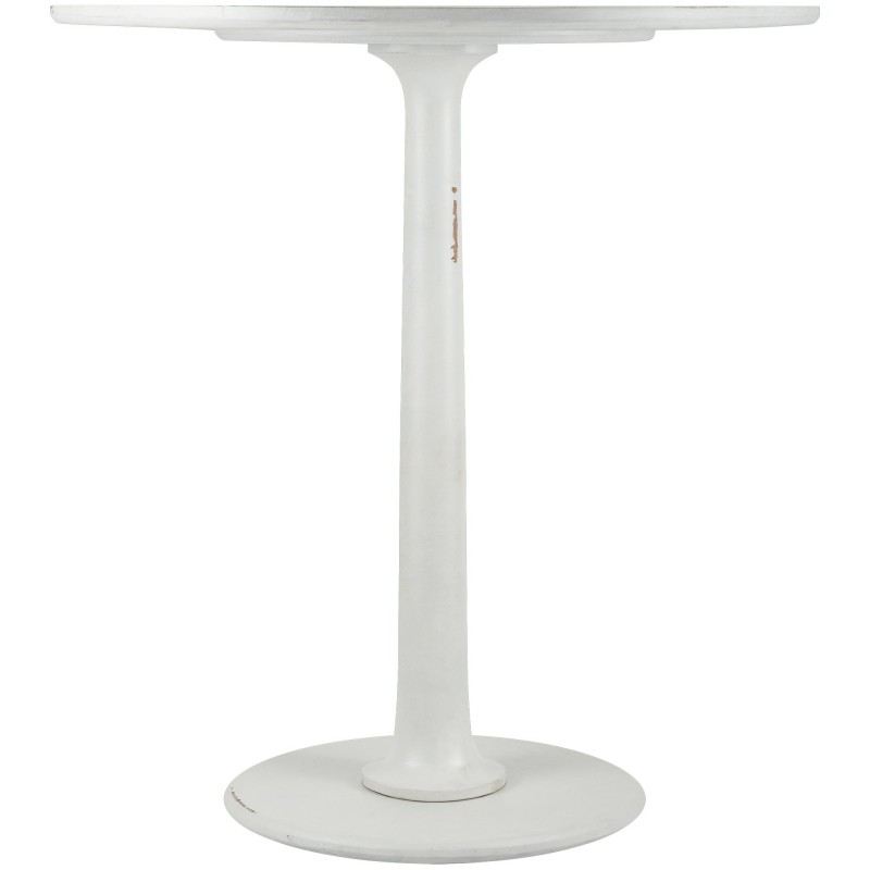 Mesa auxiliar Morristown 70 blanca antigua