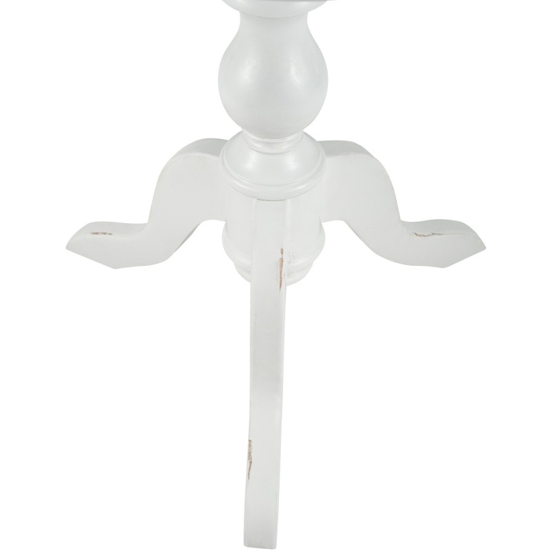 Mesa auxiliar Wiva 70, blanco antiguo