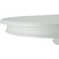 Mesa auxiliar Wiva 70, blanco antiguo