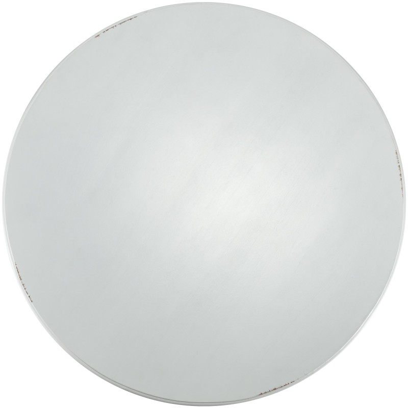 Mesa auxiliar Wiva 70, blanco antiguo