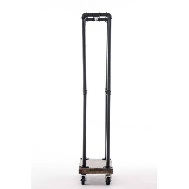 Soporte para leña 30x60x150 negro