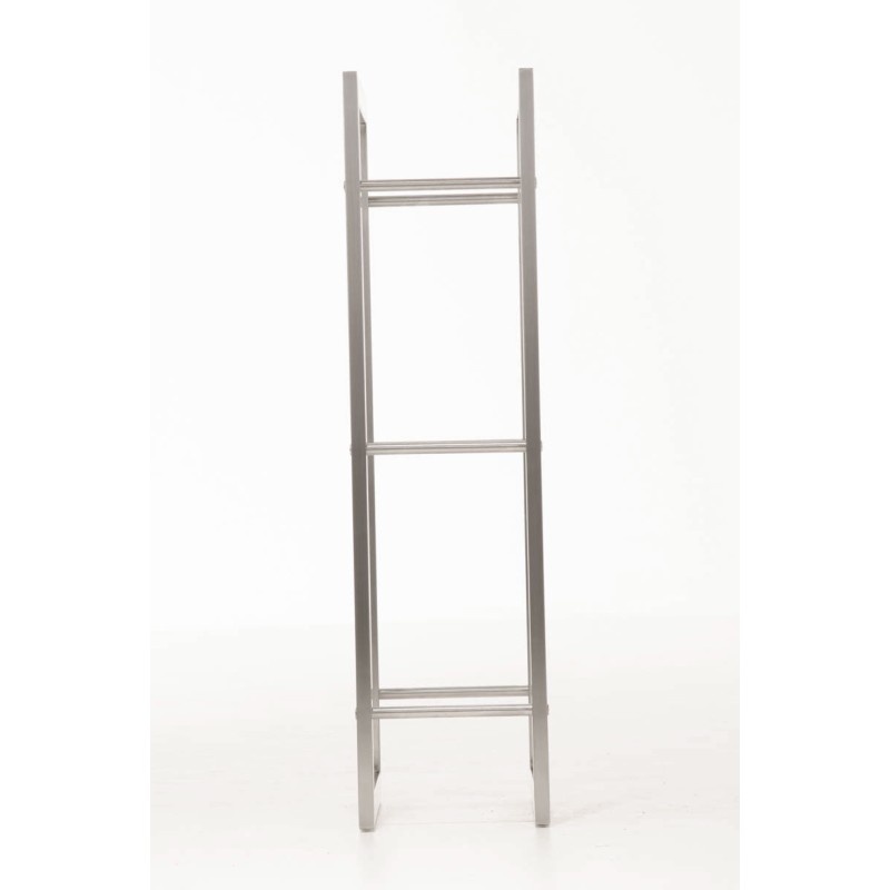 Estante para leña Keri de acero inoxidable de 25x60x150