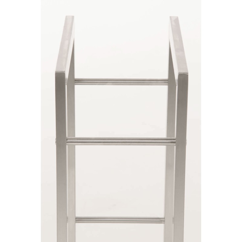 Estante para leña Keri de acero inoxidable de 25x60x150