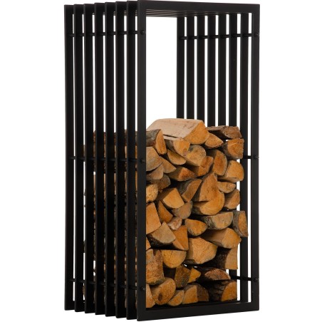 Leñero Irving 40x50x100 negro mate