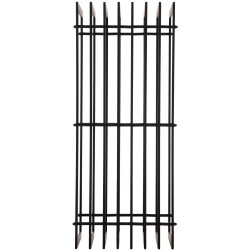 Leñero Irving 40x50x100 negro mate