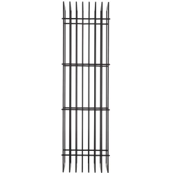 Soporte para leña Irving 40x50x150 negro mate