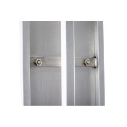 Soporte para leña Spark 80 de acero inoxidable