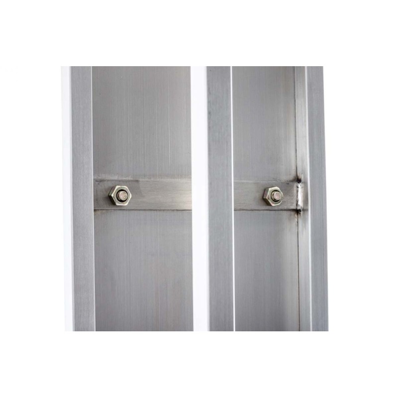 Soporte para leña Spark 120 de acero inoxidable