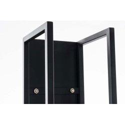 Soporte para leña Spark 140, negro mate
