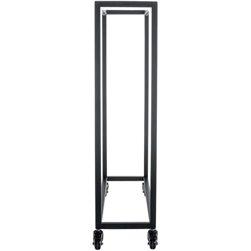 Soporte para leña Hetta 25x100x100 cm negro