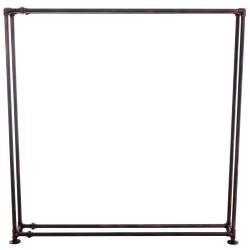 Soporte para leña de bronce de Tinos