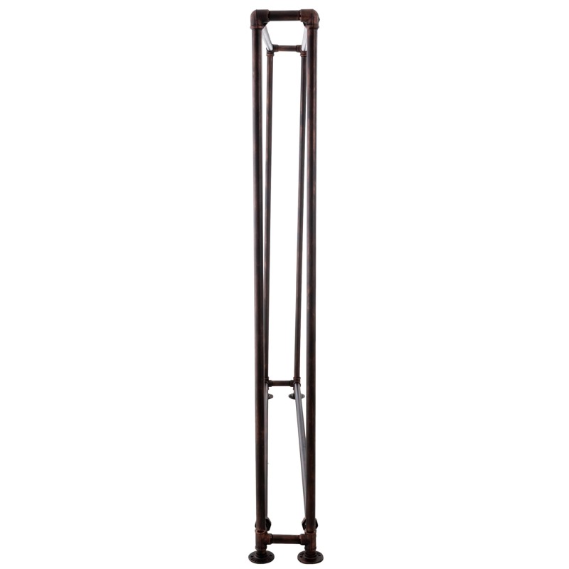 Soporte para leña de bronce de Tinos