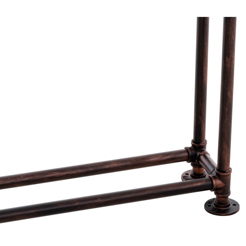 Soporte para leña de bronce de Tinos