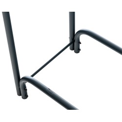 Leñero Wilster 120x120x36 cm antracita