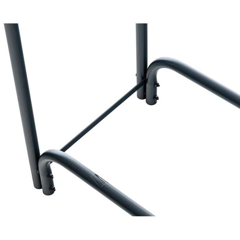 Leñero Wilster 120x120x36 cm antracita