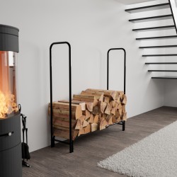 Leñero Wilster 120x120x36 cm antracita