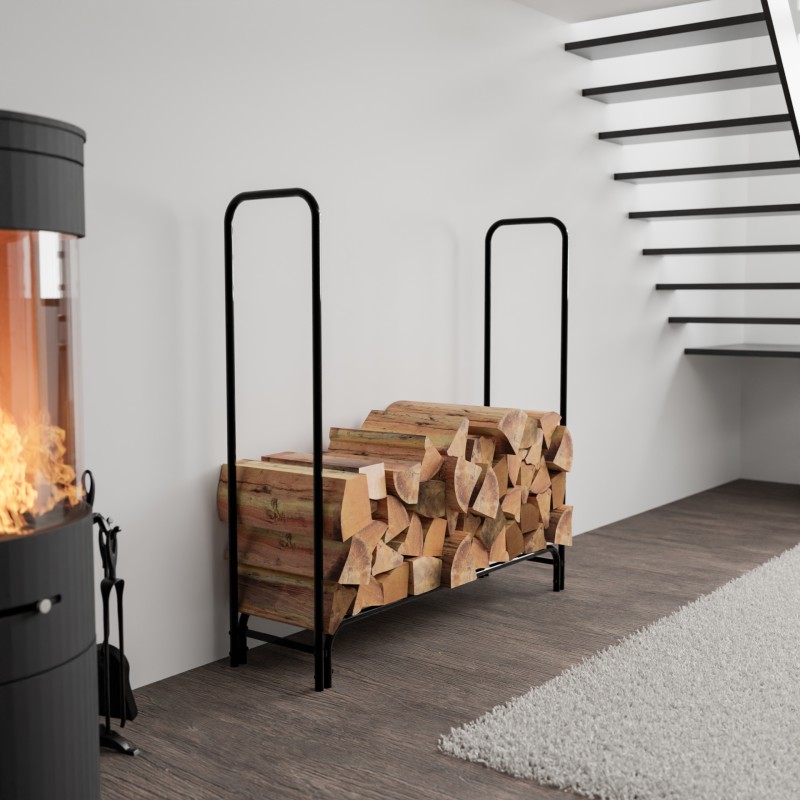 Leñero Wilster 120x120x36 cm antracita